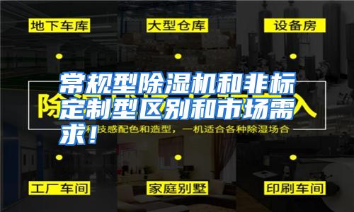 常规型除湿机和非标定制型区别和市场需求！