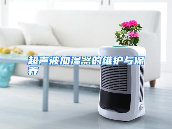 超声波加湿器的维护与保养