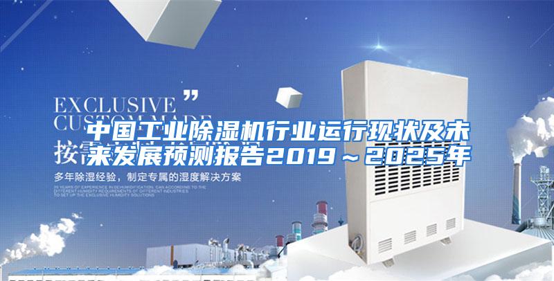 中国工业除湿机行业运行现状及未来发展预测报告2019～2025年