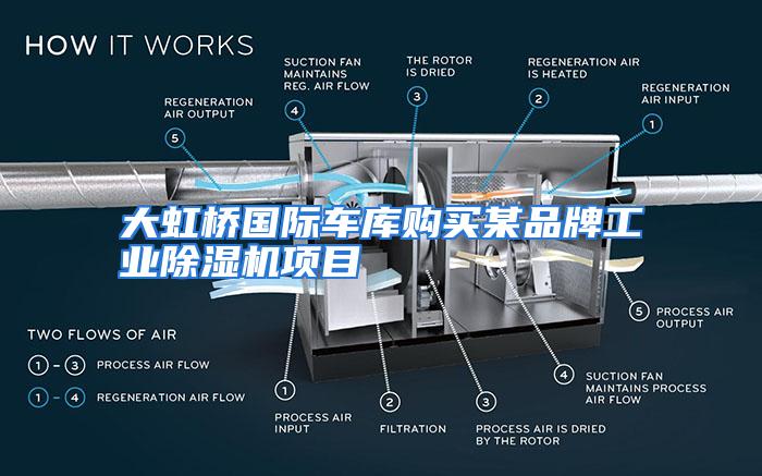 大虹桥国际车库购买某品牌工业除湿机项目