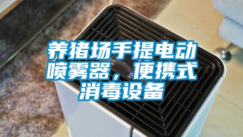 养猪场手提电动喷雾器，便携式消毒设备