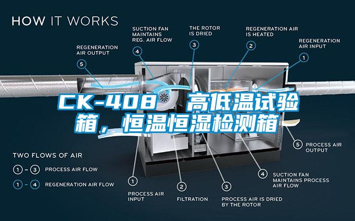 CK-408  高低温试验箱，恒温恒湿检测箱