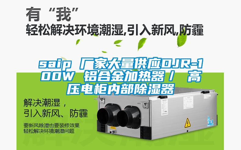 saip 厂家大量供应DJR-100W 铝合金加热器／ 高压电柜内部除湿器