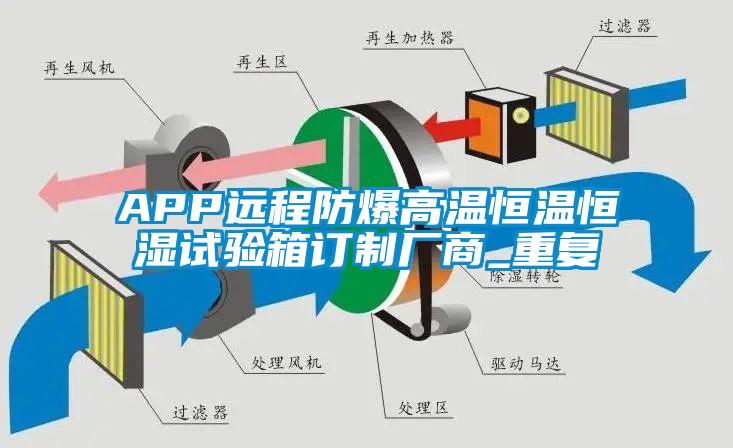 APP远程防爆高温恒温恒湿试验箱订制厂商_重复