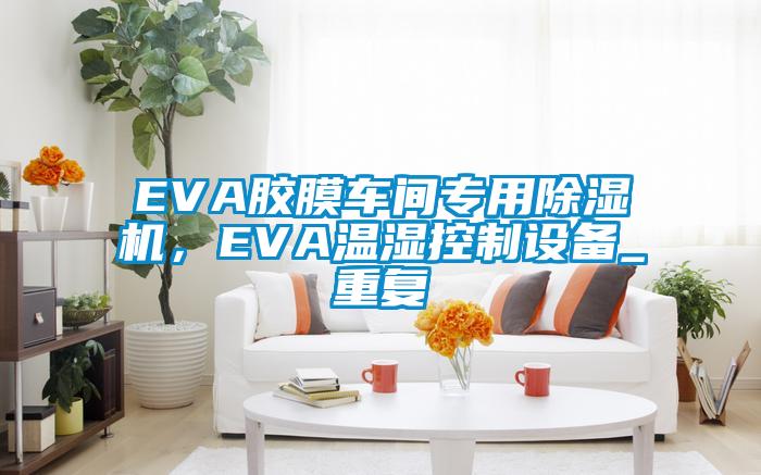 EVA胶膜车间专用除湿机，EVA温湿控制设备_重复