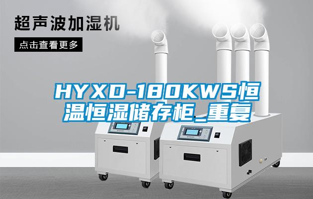 HYXD-180KWS恒温恒湿储存柜_重复