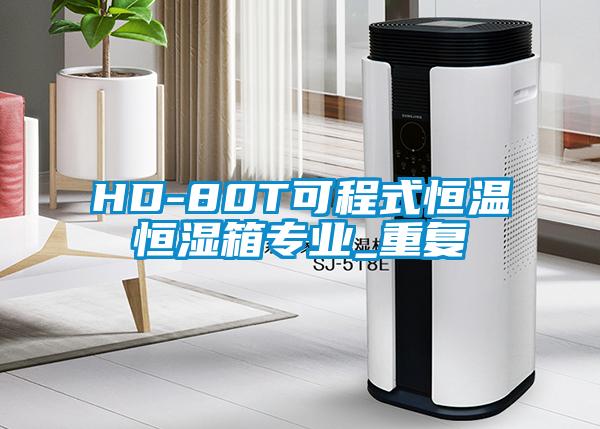 HD-80T可程式恒温恒湿箱专业_重复