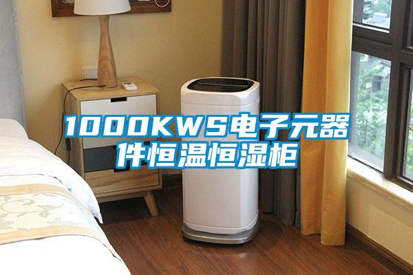 1000KWS电子元器件恒温恒湿柜