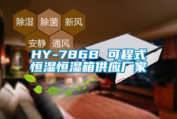 HY-786B 可程式恒湿恒湿箱供应厂家