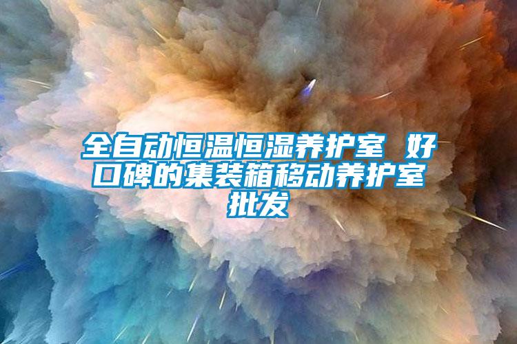 全自动恒温恒湿养护室 好口碑的集装箱移动养护室批发