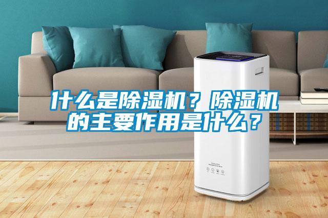 什么是除湿机？除湿机的主要作用是什么？