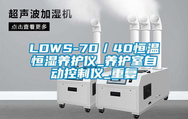 LDWS-70／40恒温恒湿养护仪_养护室自动控制仪_重复