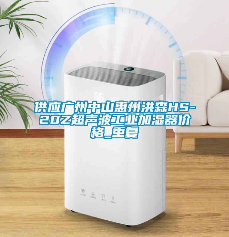 供应广州中山惠州洪森HS-20Z超声波工业加湿器价格_重复