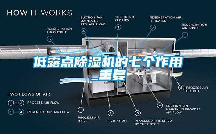 低露点除湿机的七个作用_重复