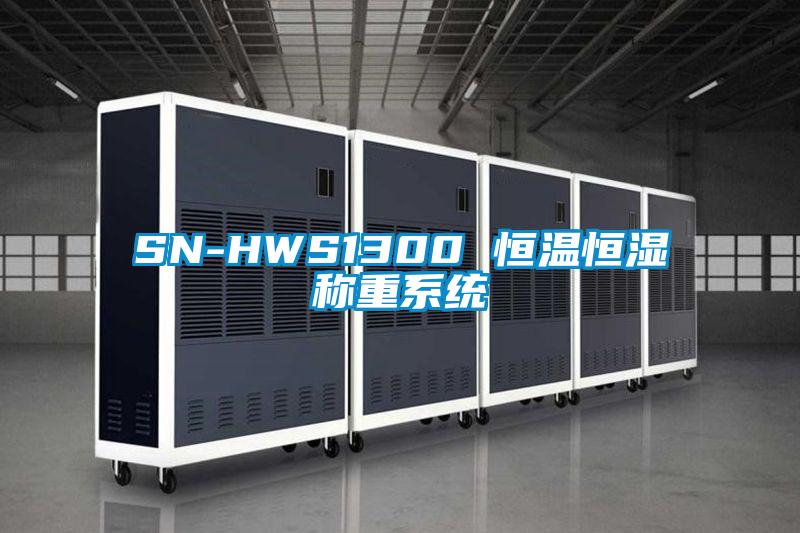 SN-HWS1300 恒温恒湿称重系统