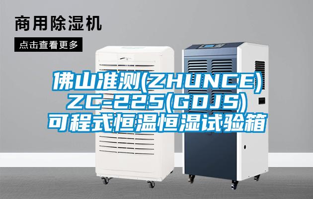 佛山准测(ZHUNCE) ZC-225(GDJS) 可程式恒温恒湿试验箱