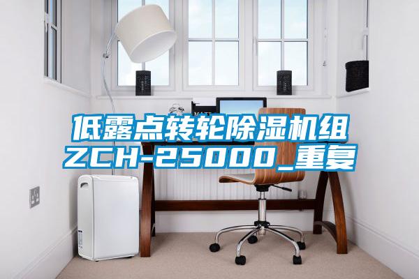 低露点转轮除湿机组ZCH-25000_重复