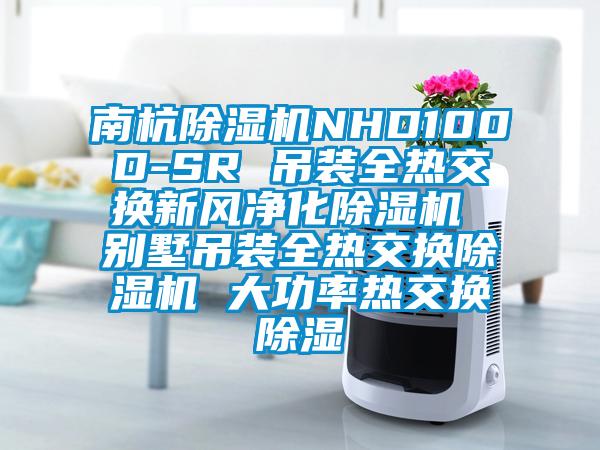 南杭除湿机NHD100D-SR 吊装全热交换新风净化除湿机 别墅吊装全热交换除湿机 大功率热交换除湿