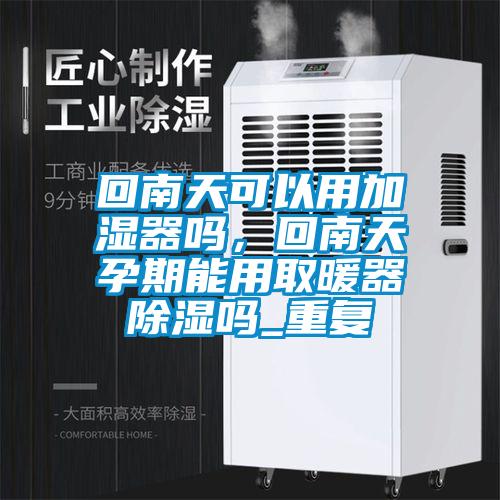 回南天可以用加湿器吗，回南天孕期能用取暖器除湿吗_重复