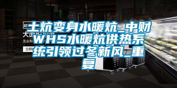 土炕变身水暖炕_中财WHS水暖炕供热系统引领过冬新风_重复