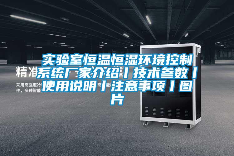 实验室恒温恒湿环境控制系统厂家介绍丨技术参数丨使用说明丨注意事项丨图片