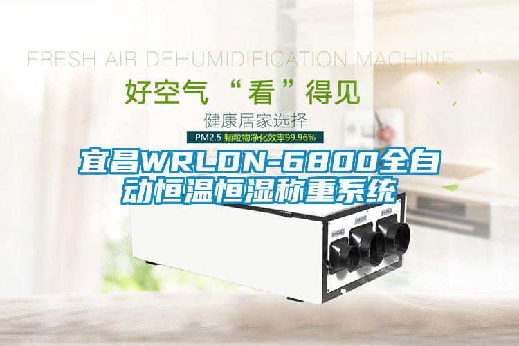 宜昌WRLDN-6800全自动恒温恒湿称重系统