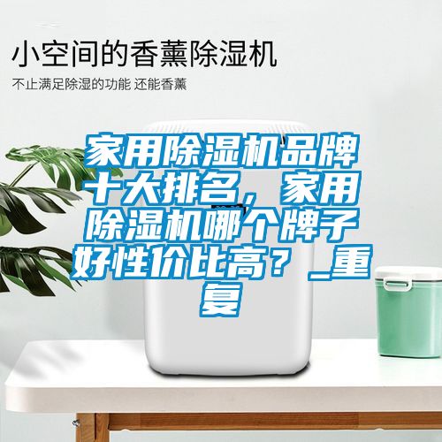 家用除湿机品牌十大排名，家用除湿机哪个牌子好性价比高？_重复