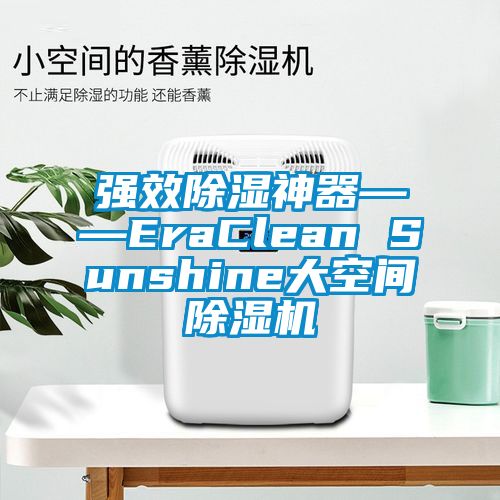 强效除湿神器――EraClean Sunshine大空间除湿机