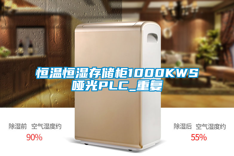 恒温恒湿存储柜1000KWS哑光PLC_重复