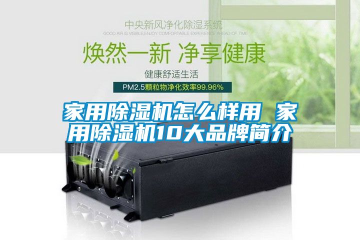 家用除湿机怎么样用 家用除湿机10大品牌简介