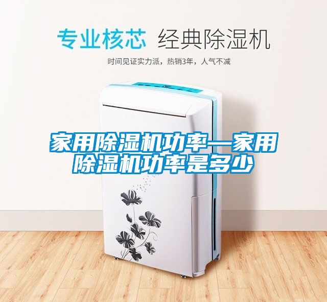 家用除湿机功率—家用除湿机功率是多少