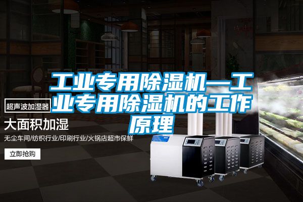 工业专用除湿机—工业专用除湿机的工作原理