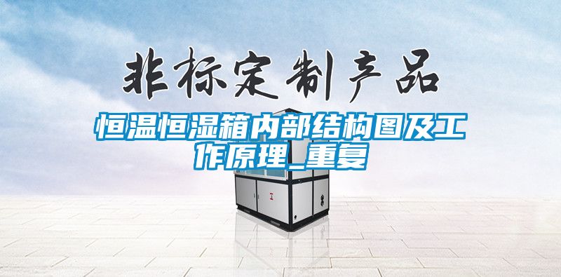 恒温恒湿箱内部结构图及工作原理_重复