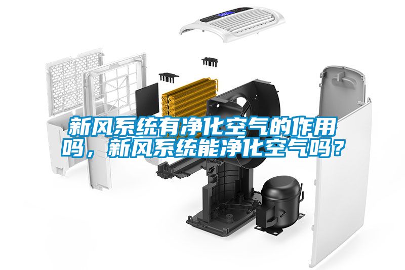 新风系统有净化空气的作用吗，新风系统能净化空气吗？