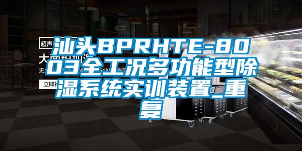 汕头BPRHTE-8003全工况多功能型除湿系统实训装置_重复