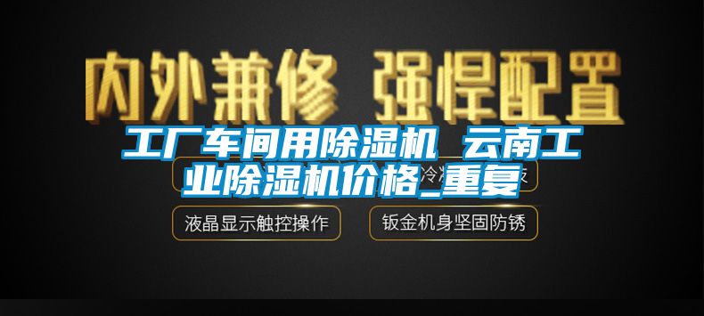 工厂车间用除湿机 云南工业除湿机价格_重复