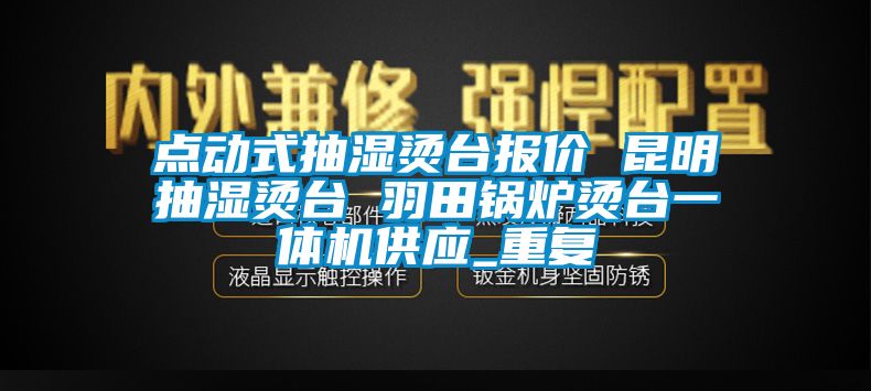 点动式抽湿烫台报价 昆明抽湿烫台 羽田锅炉烫台一体机供应_重复