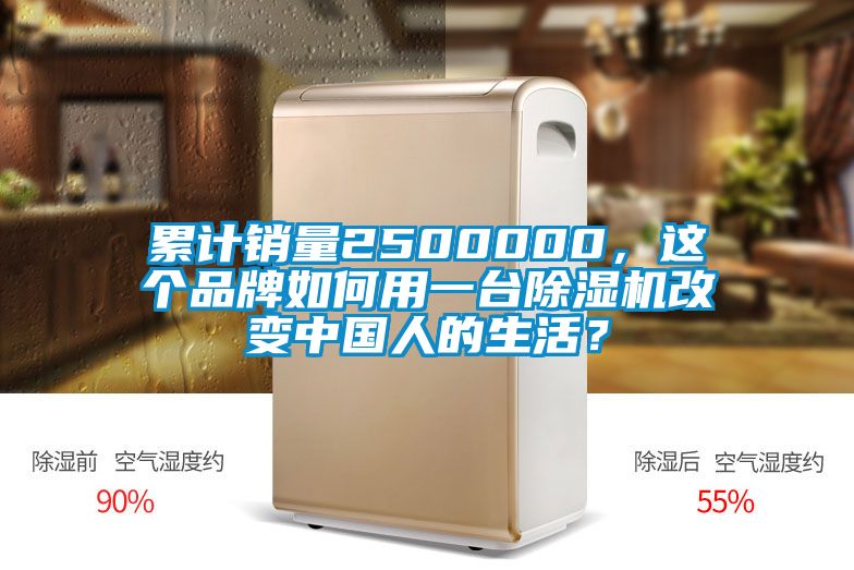 累计销量2500000，这个品牌如何用一台除湿机改变中国人的生活？