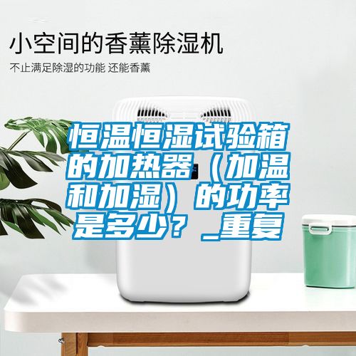 恒温恒湿试验箱的加热器（加温和加湿）的功率是多少？_重复