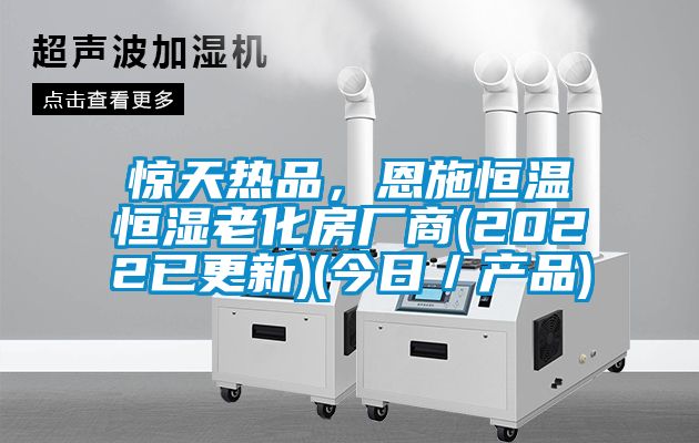 惊天热品，恩施恒温恒湿老化房厂商(2022已更新)(今日／产品)