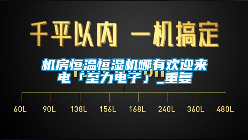 机房恒温恒湿机哪有欢迎来电「至力电子」_重复