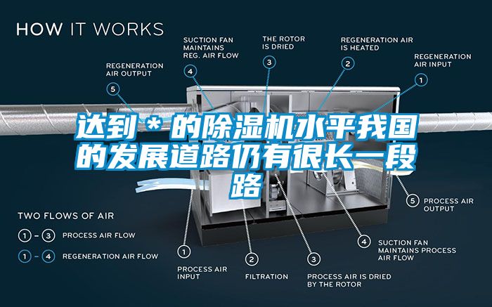 达到＊的除湿机水平我国的发展道路仍有很长一段路