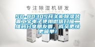 SD-8030S开关柜除湿装置工宝电子使用微信扫描二维码分享朋友圈，成交更快更简单！