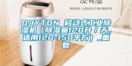 DAYTON 移动式工业除湿机（除湿量120升／天，适用120-150平方）_重复