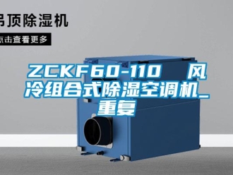 企业动态ZCKF60-110  风冷组合式除湿空调机_重复