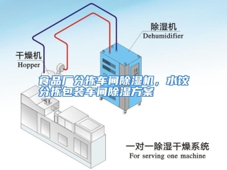 企业动态食品厂分拣车间除湿机，水饺分拣包装车间除湿方案