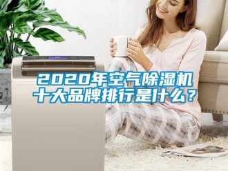 企业动态2020年空气除湿机十大品牌排行是什么？