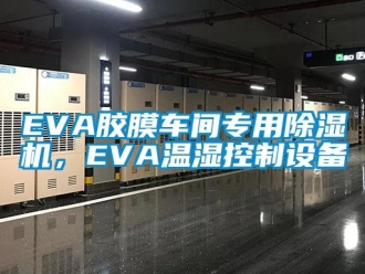 企业动态EVA胶膜车间专用除湿机，EVA温湿控制设备