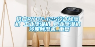 供应RYCF-12S冷冻除湿机 工业除湿机 商业除湿机 冷库除湿机_重复