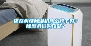 还在纠结除湿机什么牌子好？除湿机选购攻略？